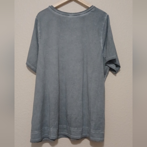 NWT Denim & Co. Womens active tee - Picture 2 of 5